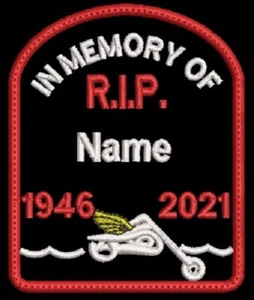 ***LOVE IT OR ITS FREE*** IN MEMORY PATCH, MC MEMBER, BIKER MEMBER - Picture 1 of 5