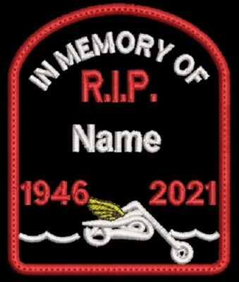 ***LOVE IT OR ITS FREE*** IN MEMORY PATCH, MC MEMBER, BIKER MEMBER - Image 1 of 3