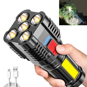 10000 LM LED Flashlights, Powerful Handheld Tactical Flashlight, LED Flashlights - Picture 1 of 12
