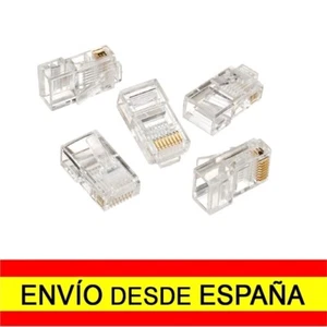 7x Clavijas Conectores Ethernet RJ45 de Red, Alta Calidad 7x a1632 - Imagen 1 de 5