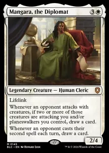 MTG - MANGARA, THE DIPLOMAT - Bloomburrow Commander (M) - Picture 1 of 1