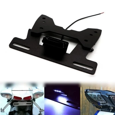 LED Tail Tidy License Plate Holder Fit For Suzuki GSXR600 GSXR750 2008-2010 Foto 1 de 4