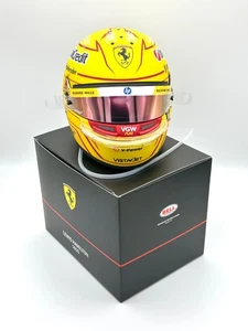 F1 Lewis Hamilton 2025 Season Bell 1:2 Helm Fully Upgraded 🐐🇬🇧🏎️ v1 - Bild 1 von 9