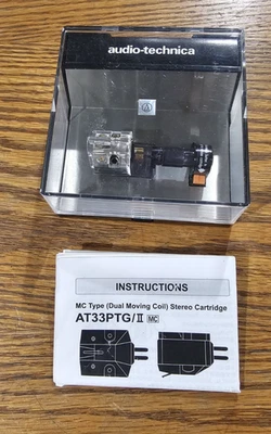 Audio-Technica AT33PTG/II Dual Moving Coil Turntable Cartridge - Image 1 of 4