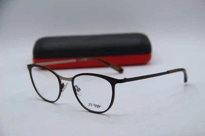 NEW JEAN FRANCOIS REY JF2657 9255 BROWN AUTHENTIC EYEGLASSES W/CASE 52-20 - Image 1 of 4