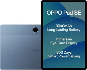 OPPO Pad SE (6GB RAM 128GB ROM Blue) 10,95" Wi-Fi + 4G MediaTek Helio G100. - Bild 1 von 11