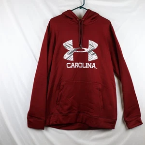 Sudadera con capucha South Carolina Gamecocks para hombre grande NCAA fútbol Under Armour Storm 1 - Imagen 1 de 11