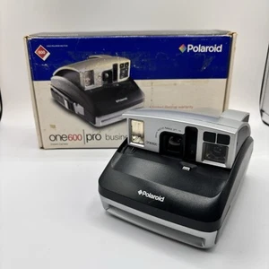 Polaroid One 600 Pro Instant Film Camera Silver Business Edition UNTESTED - Picture 1 of 6