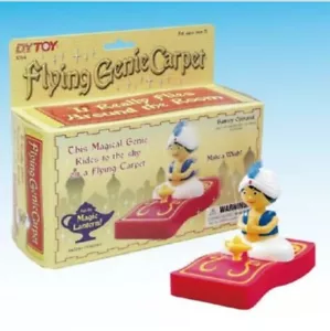 Alfombra mágica Flying Genie de colección rosa juguete a batería - Imagen 1 de 12