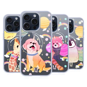 HEAD CASE DESIGNS SPACE UNICORNS 2 SOFT GEL CASE FOR APPLE iPHONE PHONES - Picture 1 of 11