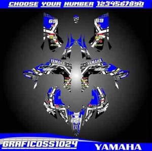 atv yamaha YFZ 450R 2014 2023 Kit Graphics stickers decals 2014 2016 2018-2025 - Picture 1 of 8