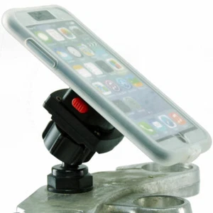 Yoke 30 Motorcycle Nut Mount & TiGRA RainGuard Case for Apple iPhone XR - Picture 1 of 7