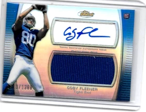 COBY FLEENER 2012 TOPPS FINAST {RC} WORN JERSEY & CERTIFIED AUTOGRAPH#1368 - Picture 1 of 1