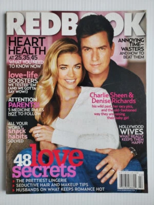 2005 Redbook magazine Charlie Sheen Denise Richards Nicole Trunfio Goran Visnjic - Image 1 of 4