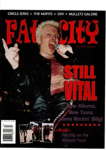 Fat City Vol.2 No.3 - Billy Idol, Misfits, Circle Jerks, Cock Sparrer, Warped - Imagen 1 de 1