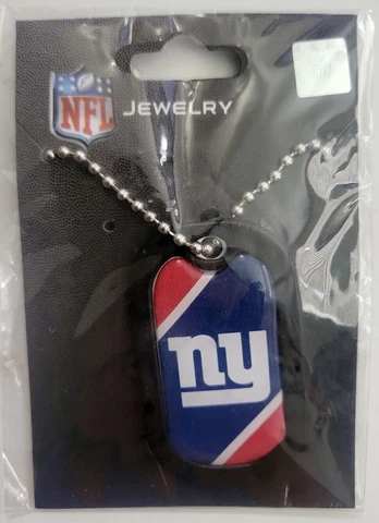 NY NEW YORK GIANTS NFL FOOTBALL TEAM LOGO DOG TAG NECKLACE SISKIYOU NEW L@@K Cover