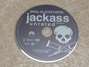 NEW Jackass: The Movie 1 DVD 2002 Unrated Special Collectors Edition DISC ONLY!! - Picture 1 of 1
