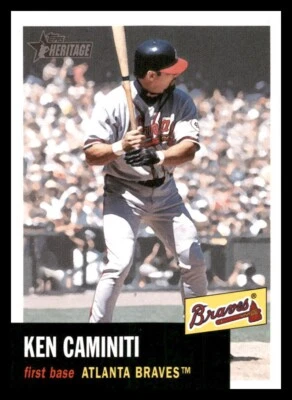2002 Topps Heritage - #293 Ken Caminiti - Image 1 of 2