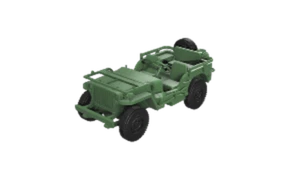 L'Arsenal Models 1/700 WILLYS JEEP (UNCOVERED) (10) 3D Printed Set - Picture 1 of 1