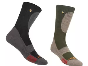 Biowin Neorosocks Outdoor Crew WOOL socks Cushioned Reinforced heel&toe Unisex - Picture 1 of 5