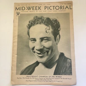 1934 Mid-Week Pictorial 6/29 Max Baer Cover - Picture 1 of 6