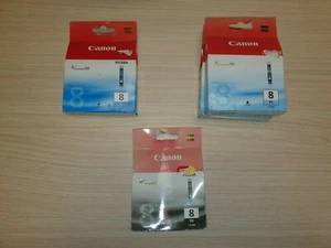 Genuine Canon CLI8 cartridges - Picture 1 of 4