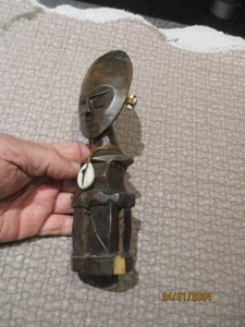Ancienne Statuette Africaine Déesse Poupée de la Fécondité ASHANTI AKUABA Ghana? - Imagen 1 de 8