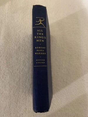 All the King's Men Robert Penn Warren Modern Library Edition 1953 HC Ex-library - Image 1 of 4