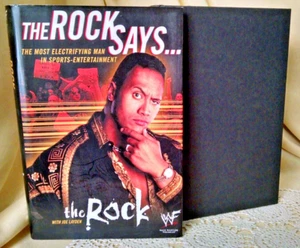 ROCK SAYS...JOE LAYDEN DWAYNE JOHNSON HC/DJ REGAN HARPERCOLLINS ANGEGEBEN FE 2000. - Bild 1 von 18