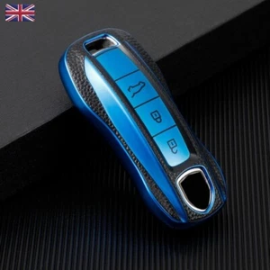 Remote Key Cover Case Fob For Porsche  911 Turbo Panamera Macan Cayenne Taycan - Bild 1 von 12