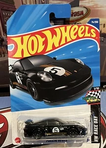 2025 HOT WHEELS PORSCHE 911 GT3 BLACK HW RACE DAY - Picture 1 of 3