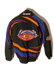 Vintage NASCAR Darrell Waltrip Rte 66 Victory Tour 2000 Hvy Canvas Jacket-Mens M - Picture 1 of 9