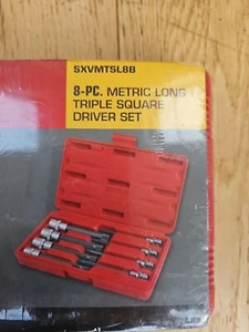 Mac Tools 8 PC Metric Long Triple Square Driver Set SXVMTSL8B - Picture 1 of 5