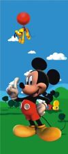 Türtapete Fototapete Disney Mickey Maus & Pluto 90x202cm (20,99€/1Stk)