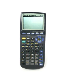 Texas Instruments TI-83 graphischer Taschenrechner für Ersatzteile oder Reparatur - Bild 1 von 4