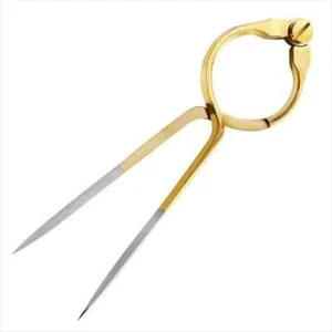 Divisor de navegación marino náutico divisor recto de una sola mano latón macizo 8" - Imagen 1 de 3