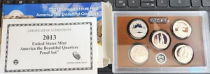 Juego de prueba 2013 Estados Unidos Mint America the Beautiful Quarters KJS - Imagen 1 de 1