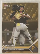 2023 Topps Now Johan Oviedo Road To Opening Day Gold Bonus ODB-31 SSP PR /308