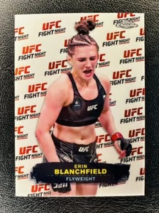 2024 Topps Chrome UFC Fight Night ERINBLANCHFIELD Refractor Insert Case Hit SSP - Picture 1 of 2