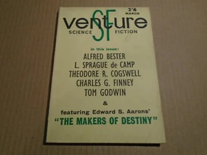 VENTURE SCIENCE FICTION MAGAZINE #7 Pulp March 1964 - Picture 1 of 1