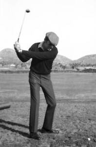 Fred Mac Murray Playing Golf At La Manga Del Mar Menor 1973 Old Photo