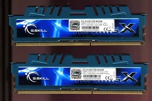 G. Skill Ripjaw Memory DDR3 1600 MH 16GB (2 X 8) Tested And Working - Picture 1 of 1