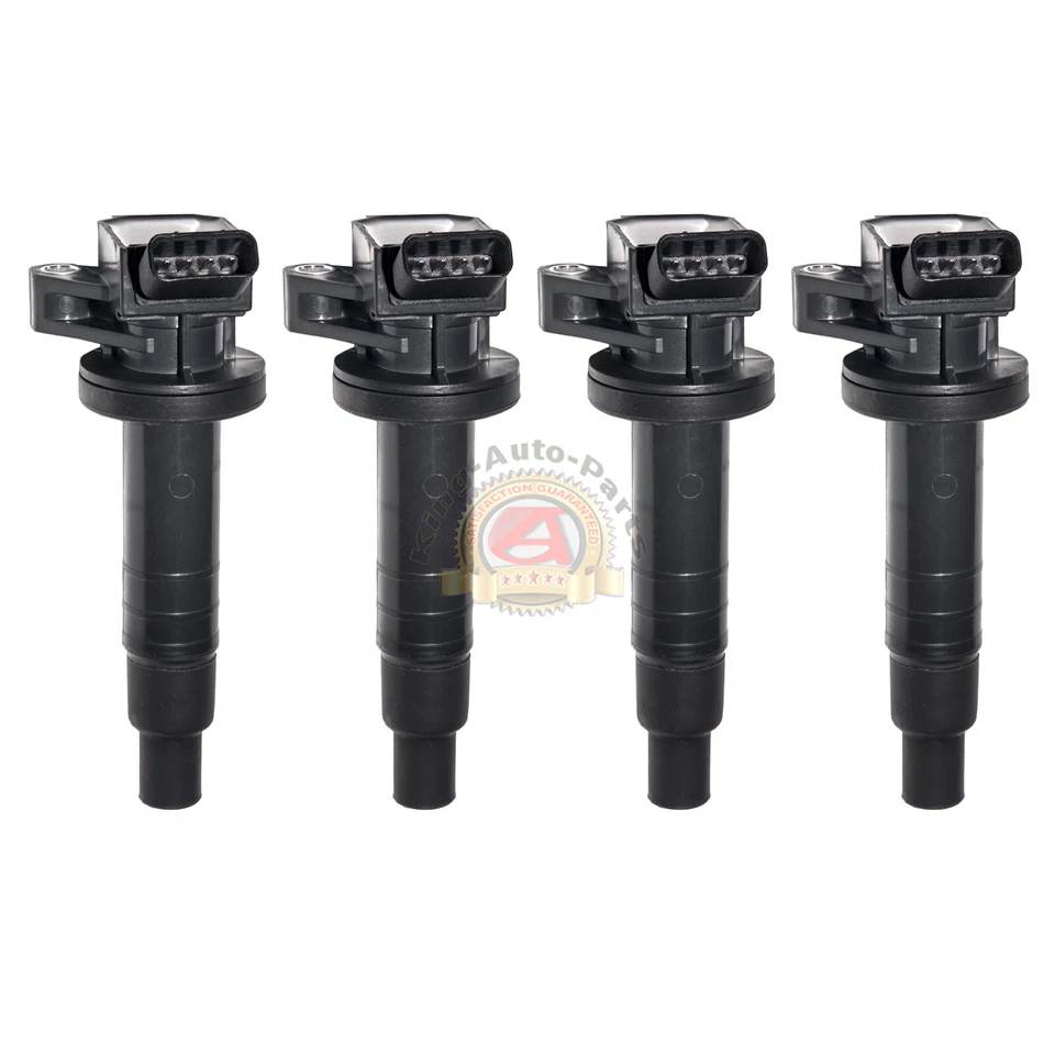 4 Ignition Coil For 2000-08 Toyota Corolla Celica Matrix 1.8L UF247 90919-02339 Foto 1 de 4