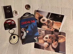 Gremlins Koozie, Nightmare Before Christmas Key Ring, Subscription Box MashUp - Picture 1 of 4