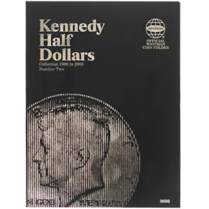 Whitman Coin Folder Kennedy Half Dollars Number 2 (1986 - 2003) - Picture 1 of 1