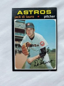 DCC: 1971 Topps Jack Di Lauro DiLauro #677 High Number SP Houston Astros EX+ - Imagen 1 de 2