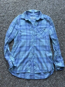 VINEYARD VINES Womens Size 00 Relaxed Button Down Shirt Linen Cotton - Picture 1 of 3
