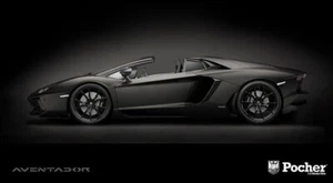 Pocher HK121 1/8 Lamborghini Aventador  roadster LP700-4 - Black - Picture 1 of 9