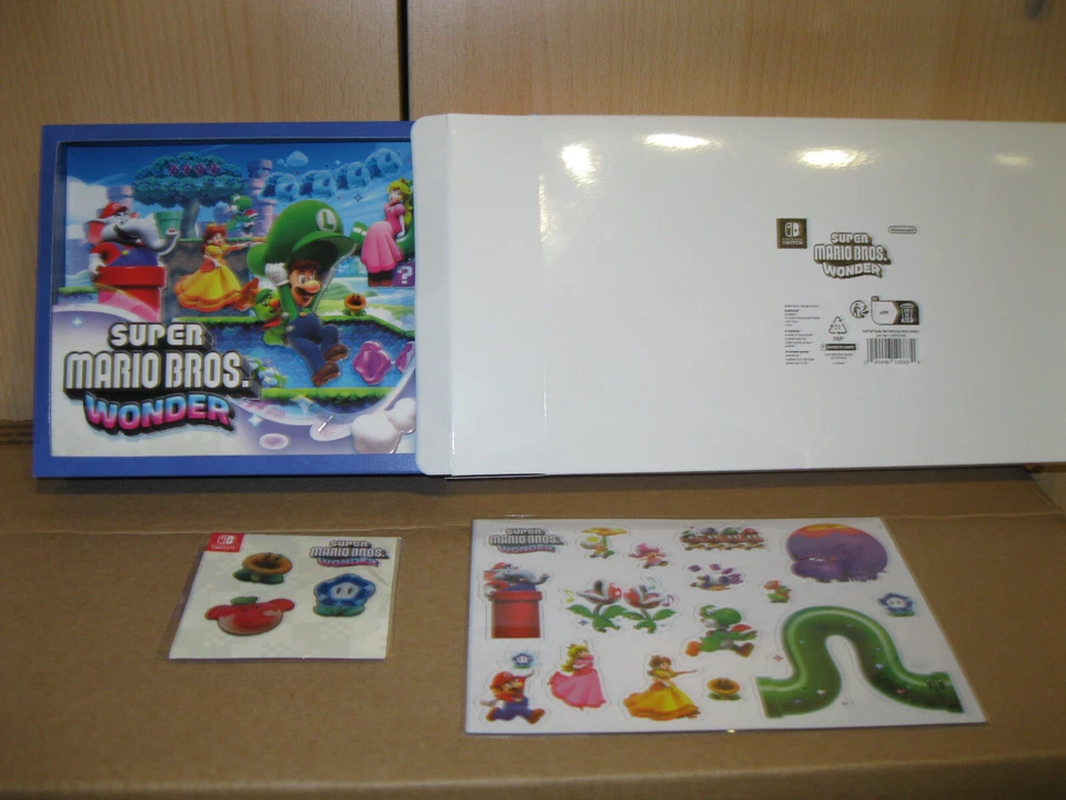 Nintendo Switch Super Mario Bros Wonder Presse Set / Press Kit