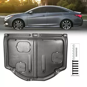 Fit For Hyundai sonata 11-14 black Front Engine Splash Shield Under Cover 1PC - Bild 1 von 14